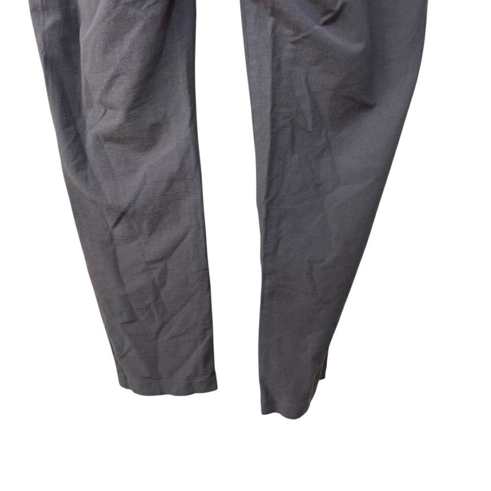 Eileen Fisher Washable Stretch Crepe Slim Ankle Pant Elastic Waist Size Medium - Picture 8 of 10